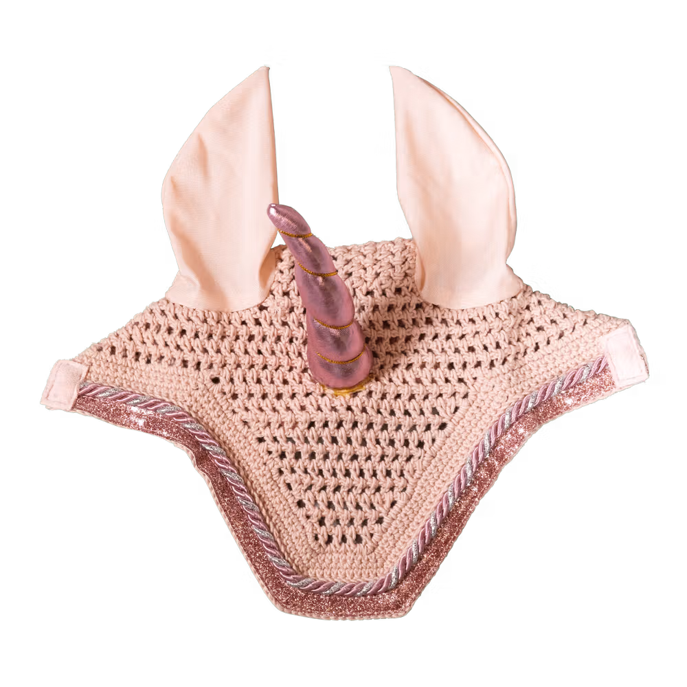 Fly veil wellington unicorn glitter light rose cob