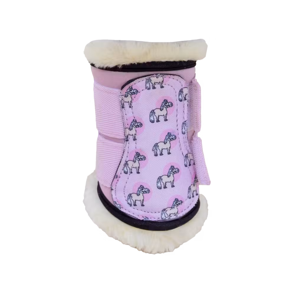 Vegan Sheepskin Turnout boots Sammy Collection old rose SH