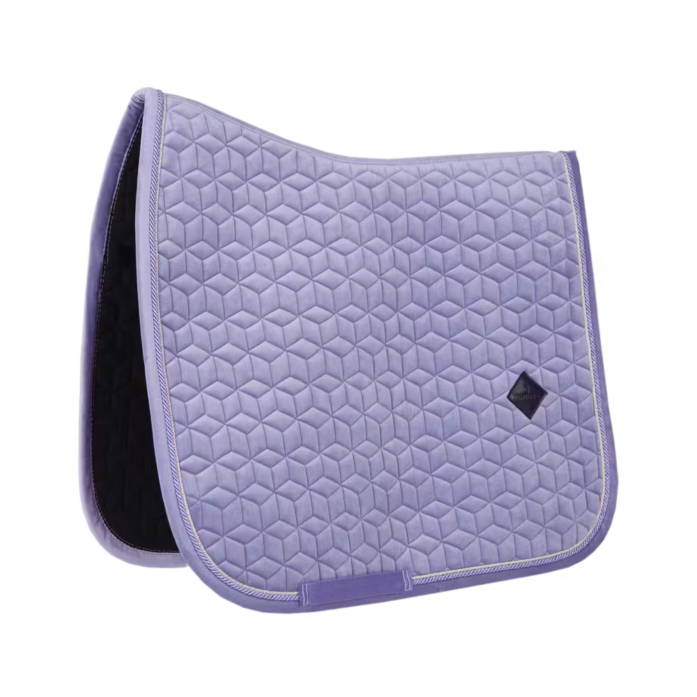 Saddle Pad velvet dressage old rose