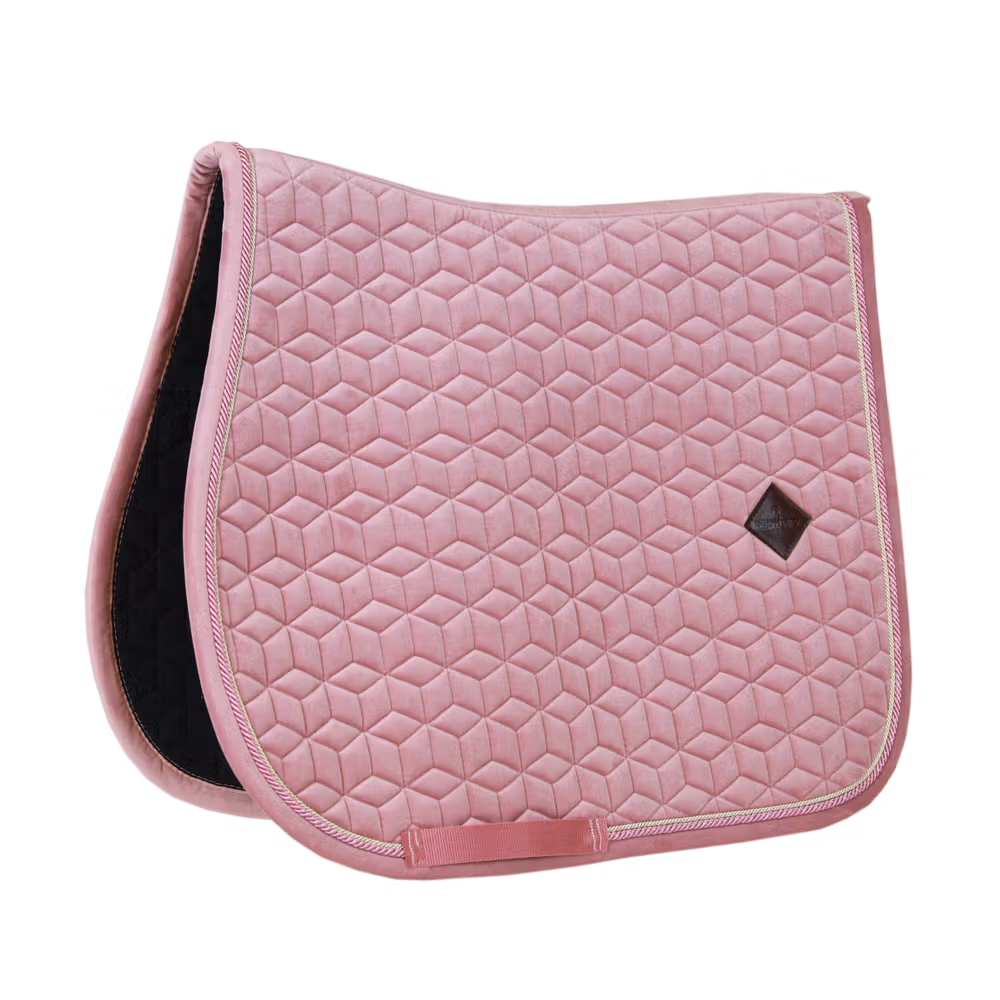 Saddle Pad velvet jumping dark green pony
