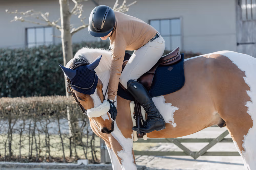 Saddle Pad classic jumping navy