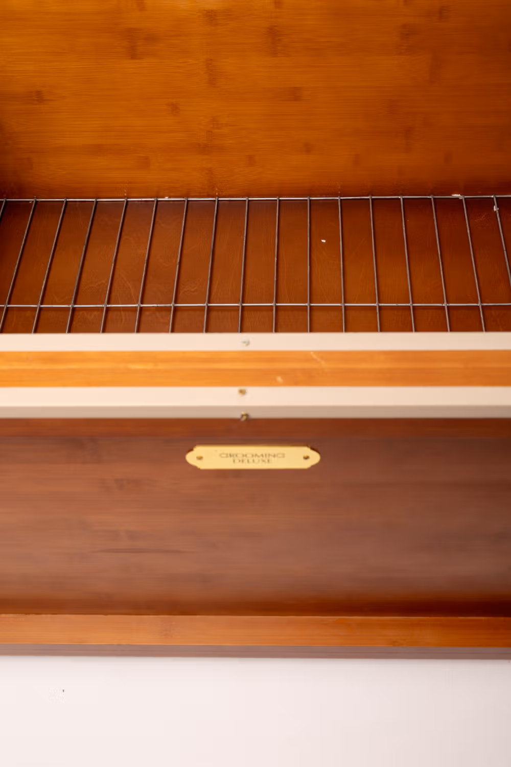 Bamboo slow feeder 100x50x29cm