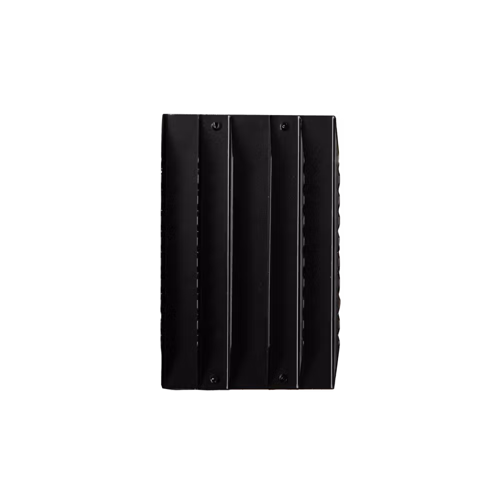Steel curry comb black