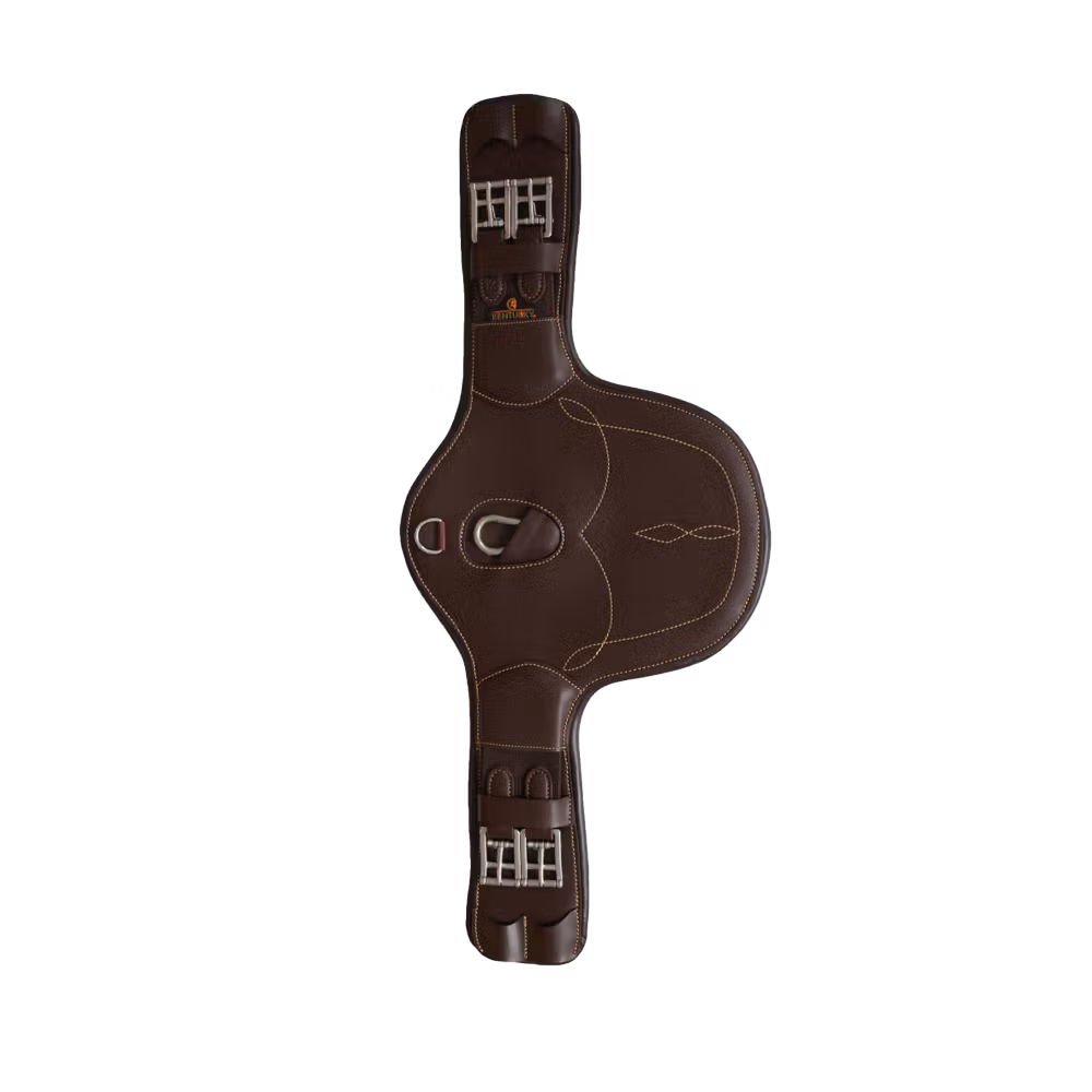 Short stud girth brown 65 cm