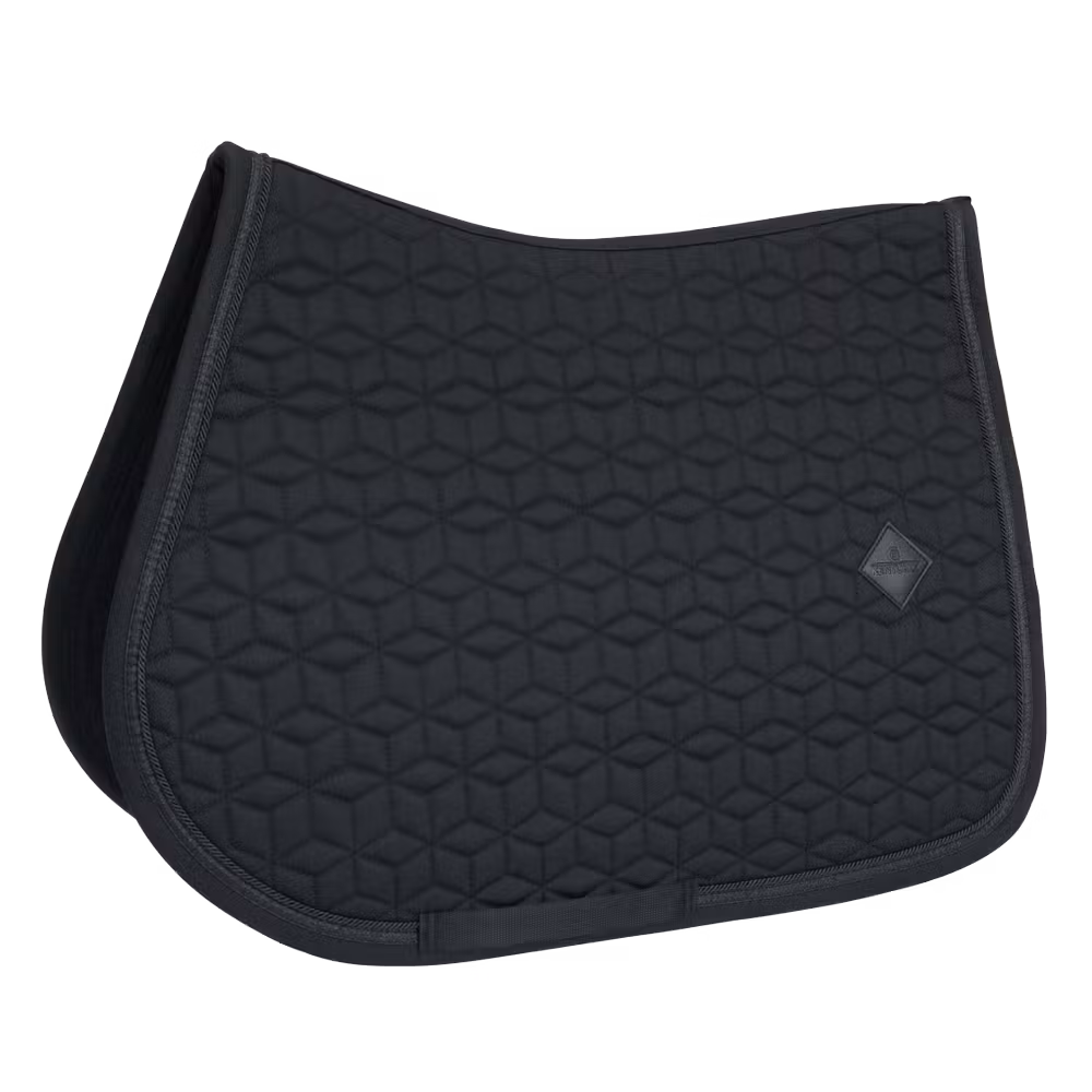 Saddle Pad glitter rope show jumping navy pony