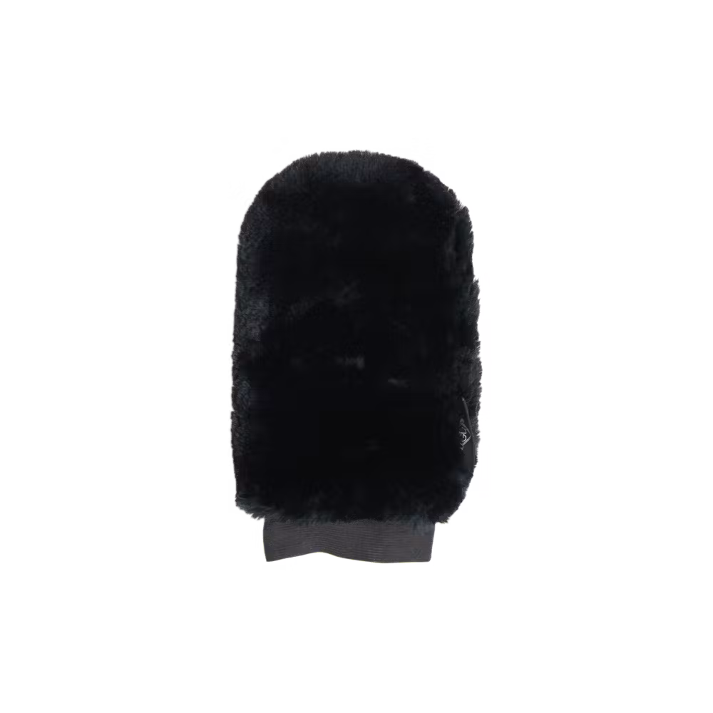 Sheepskin grooming glove naturel