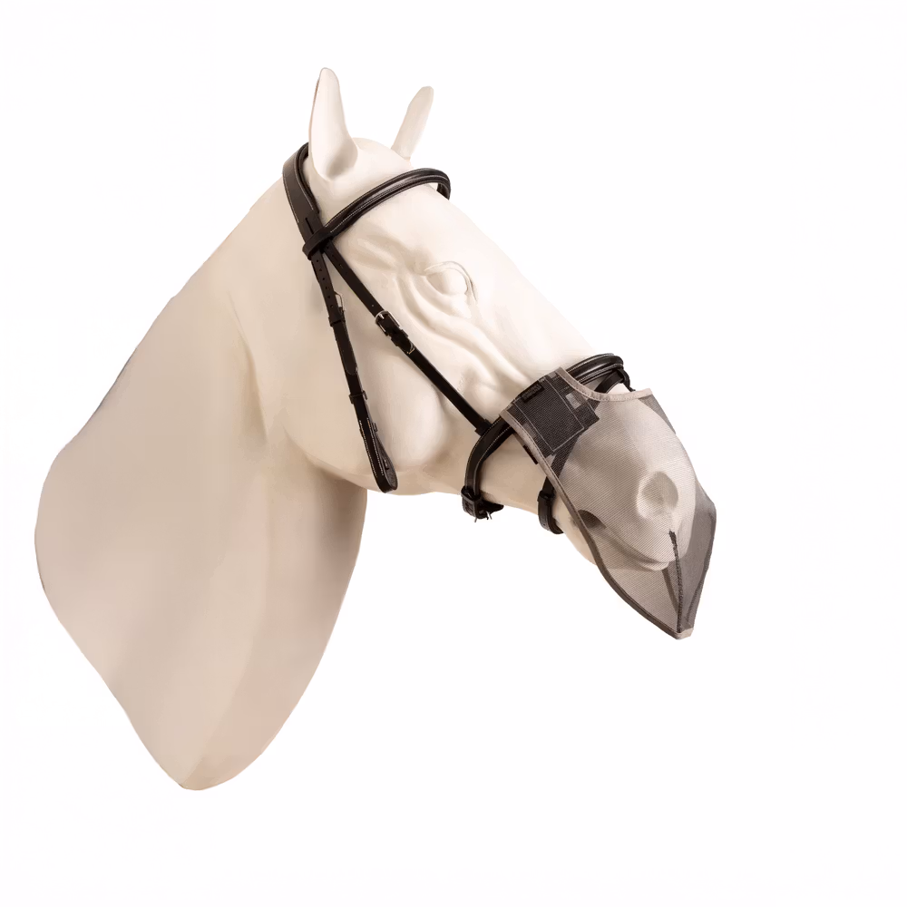 Anti fly nose net grey medium