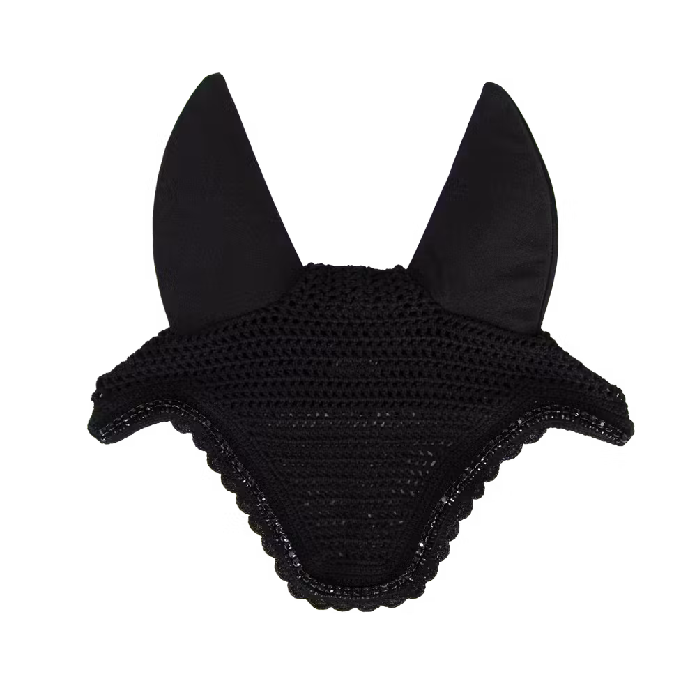 Fly veil Wellington stone & pearl black