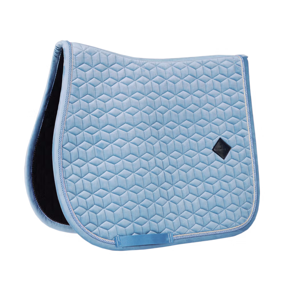 Saddle Pad velvet jumping dark green pony