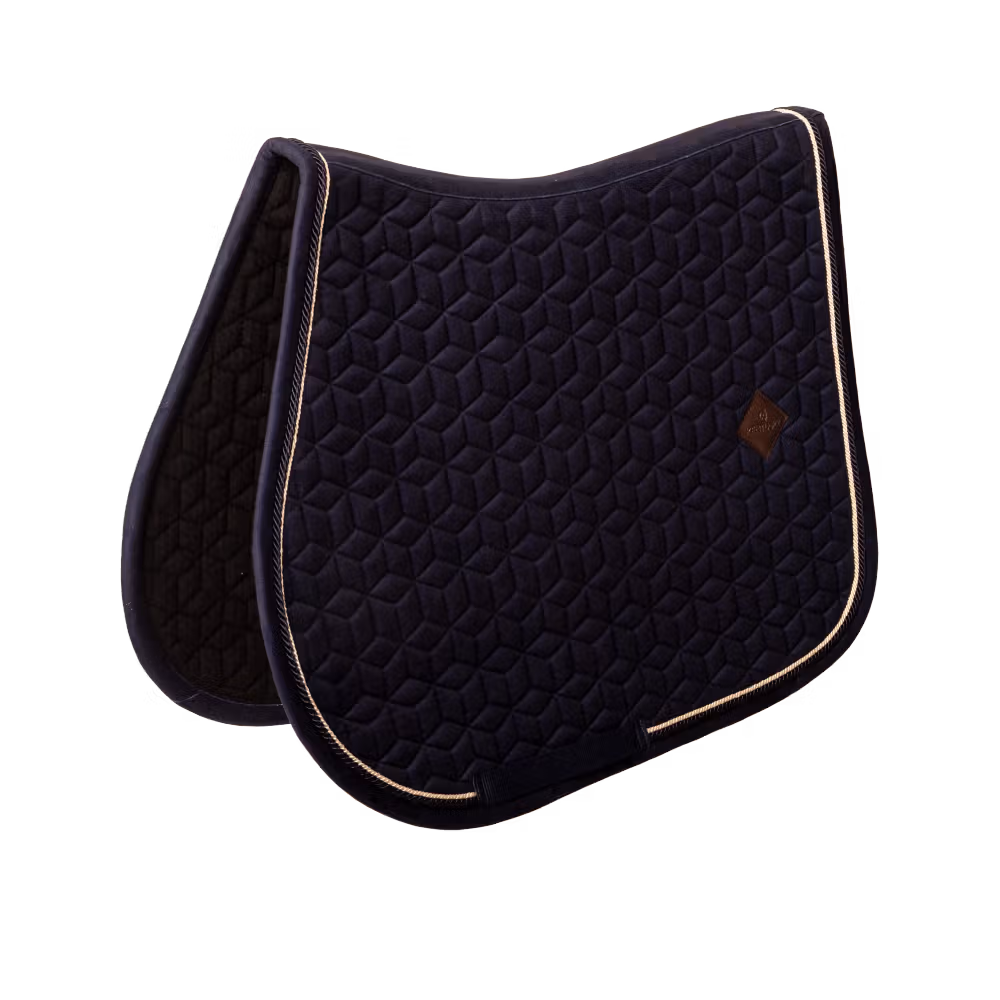 Saddle Pad velvet jumping dark green pony