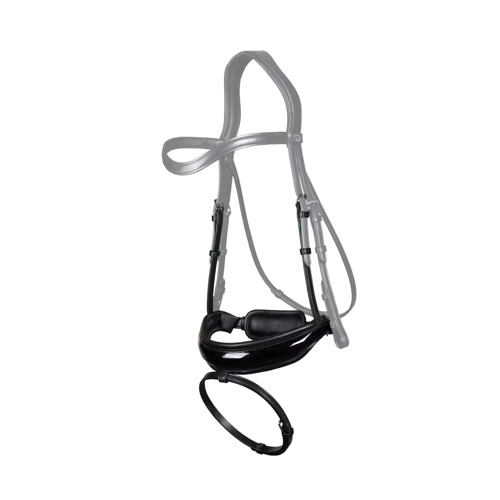 Patent Large Crank Noseband With Flash