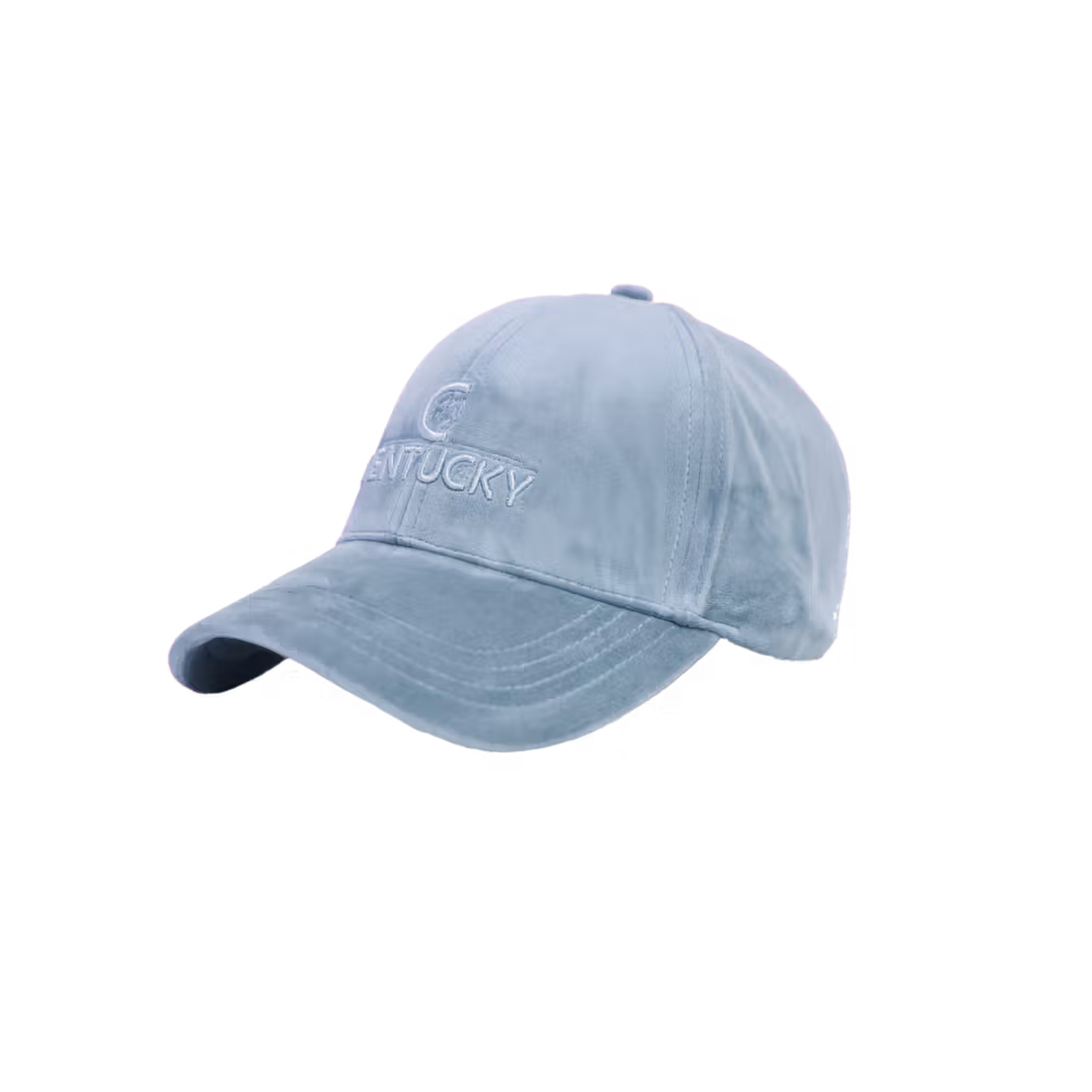 Baseball cap velvet Mustard