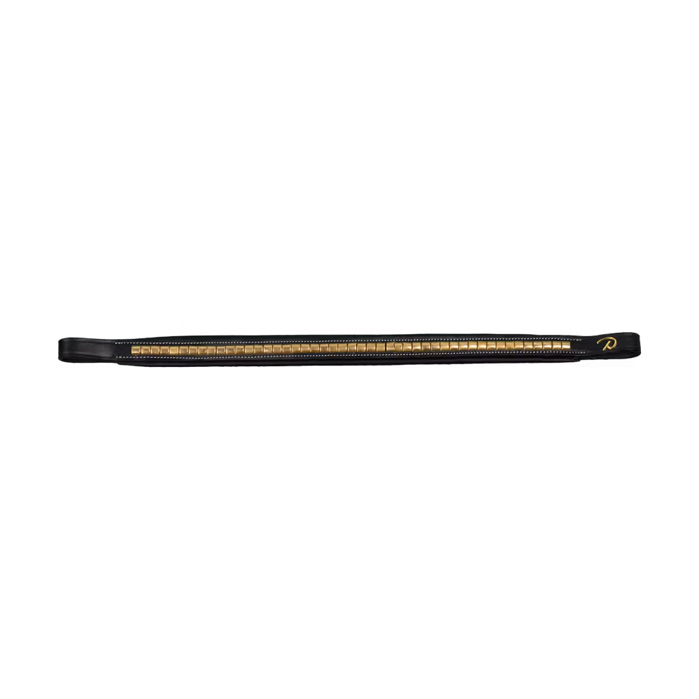 Brass Clincher Straight Browband