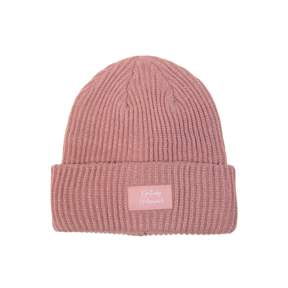 Beanie glitter navy