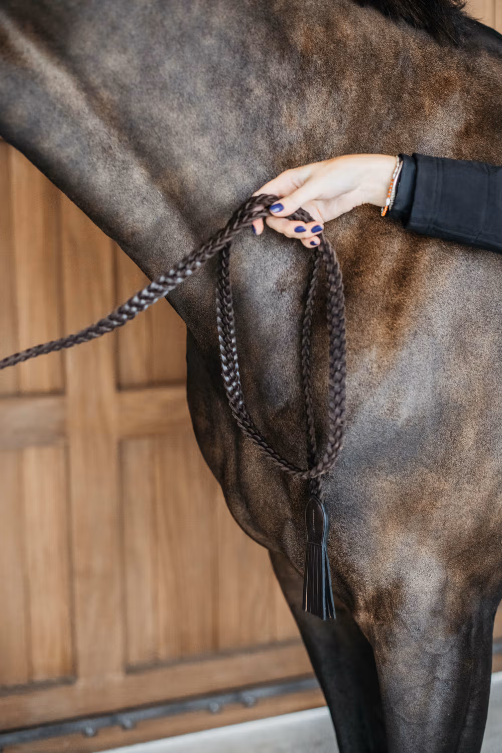 Plaited lead