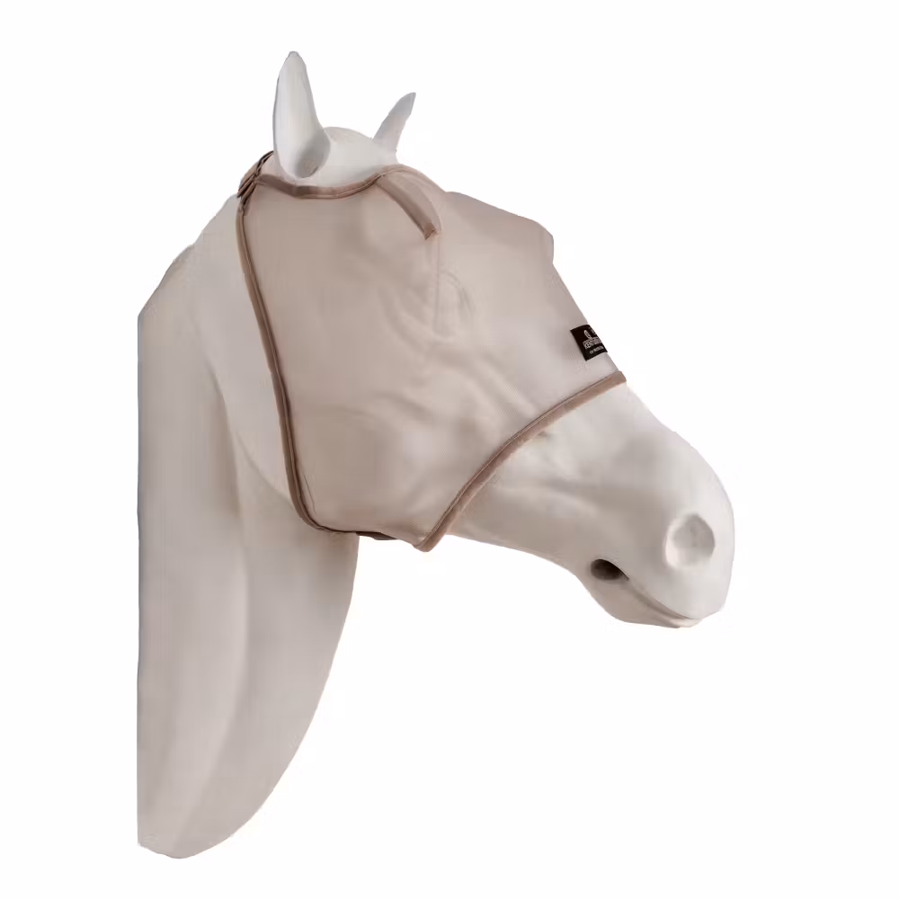 Fly mask classic without ears beige cob