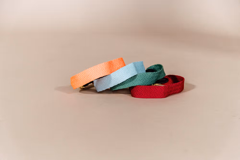 Dog collar Jacquard terracotta XL 71cm