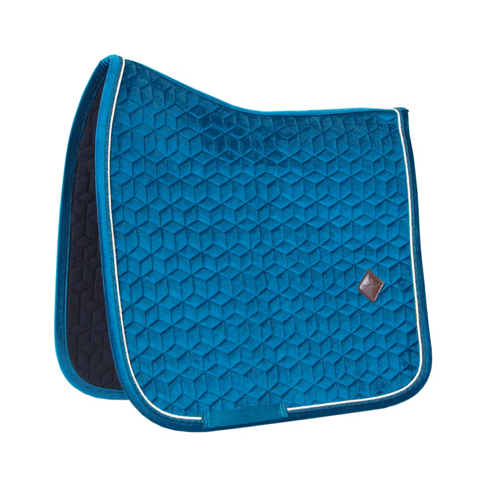 Saddle Pad velvet dressage old rose