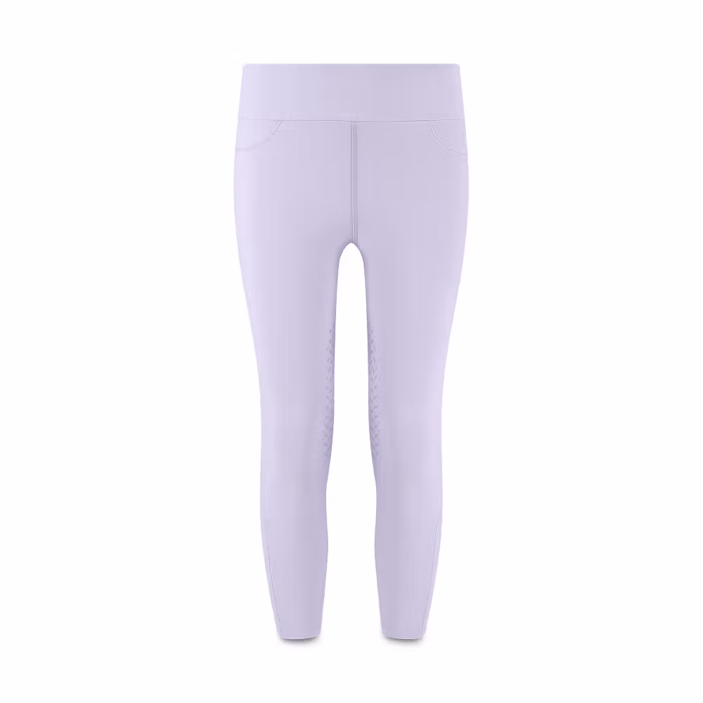 Miami kids girl riding leggings knee grip old rose size 130