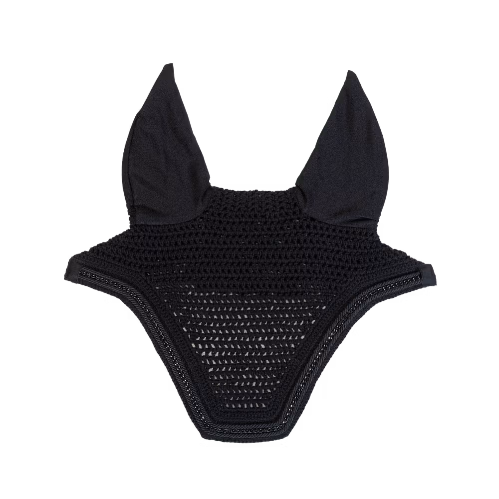 Fly veil Wellington with metal chain navy Full