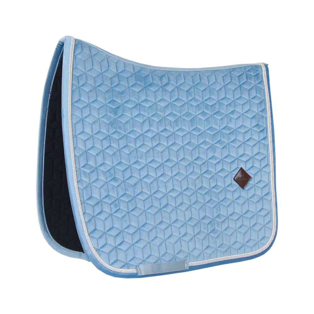 Saddle Pad velvet dressage old rose