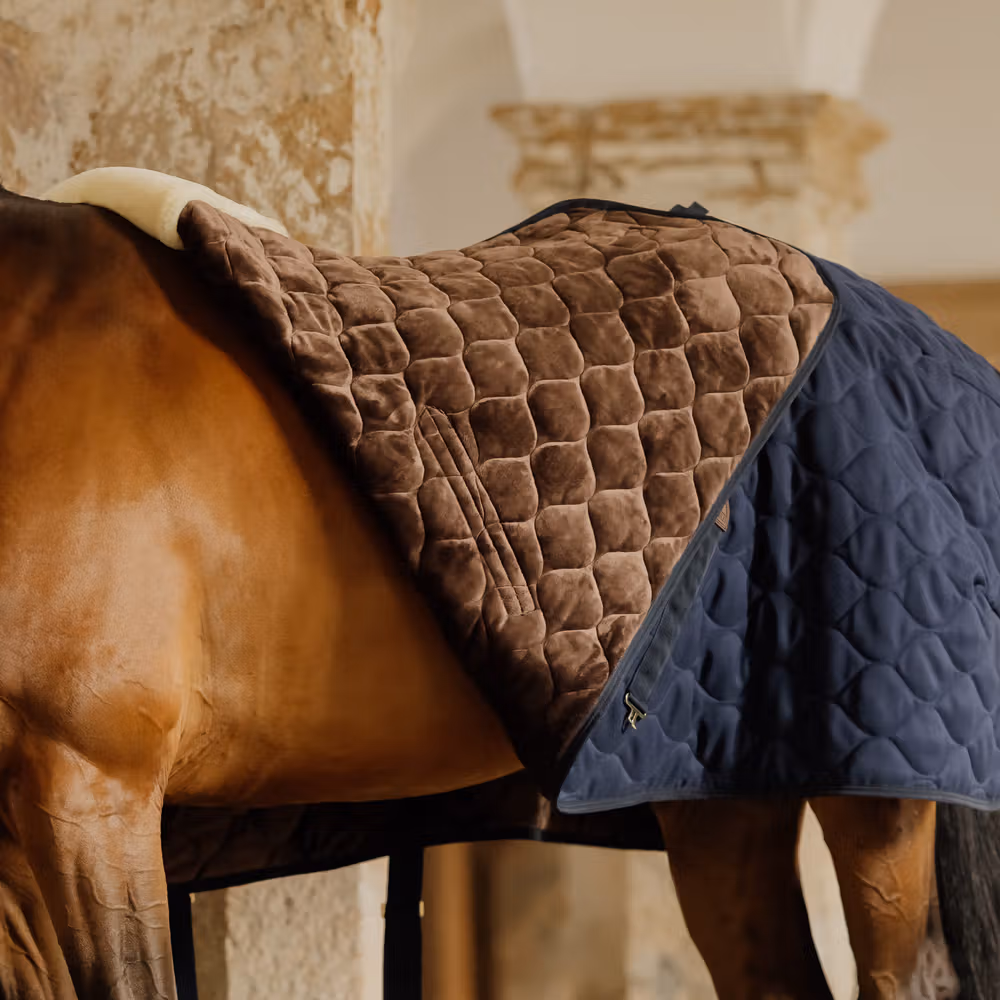 Stable rug comfort navy 145-6'6 100 gram