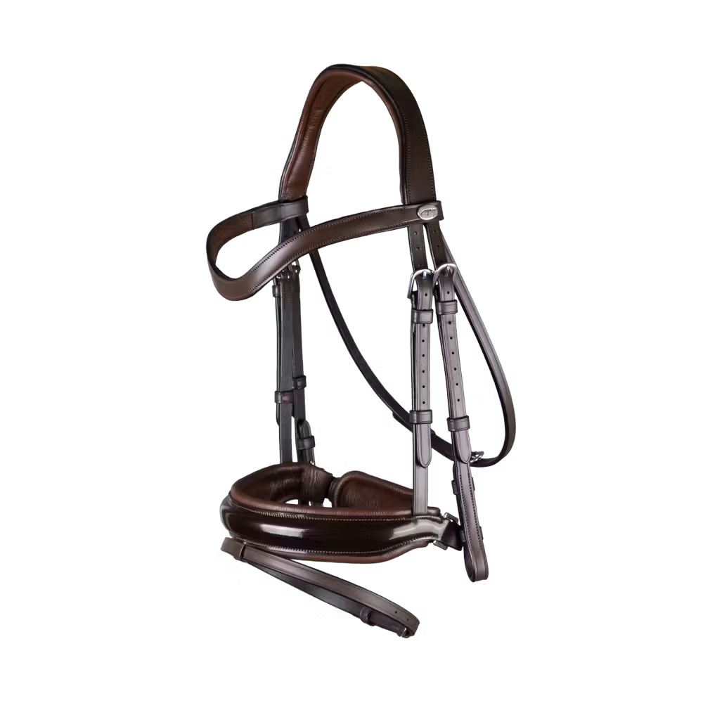 Patent Large Crank Noseband Bridle With Flash