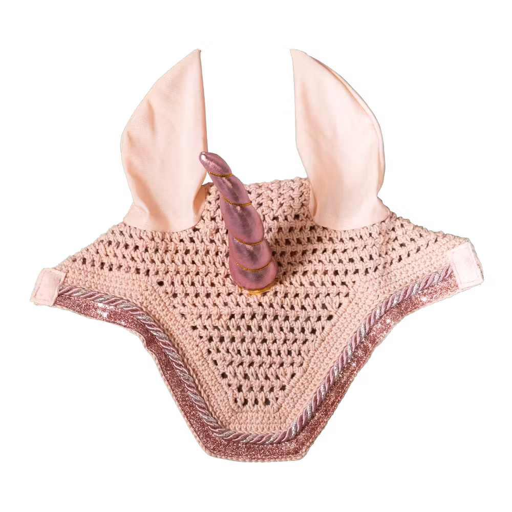 Fly veil wellington unicorn glitter light rose cob