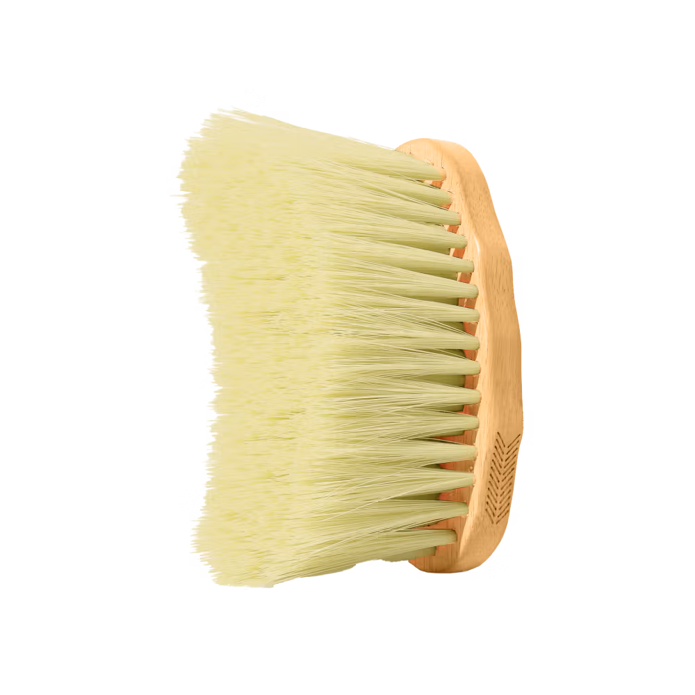 Middle brush long natural