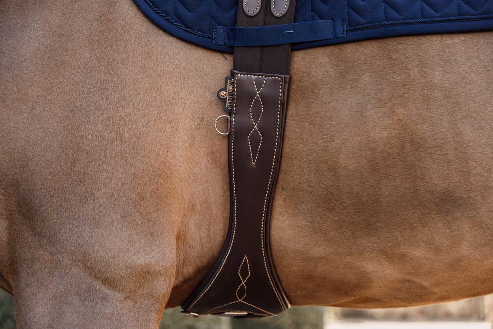Anatomic girth brown 135 cm