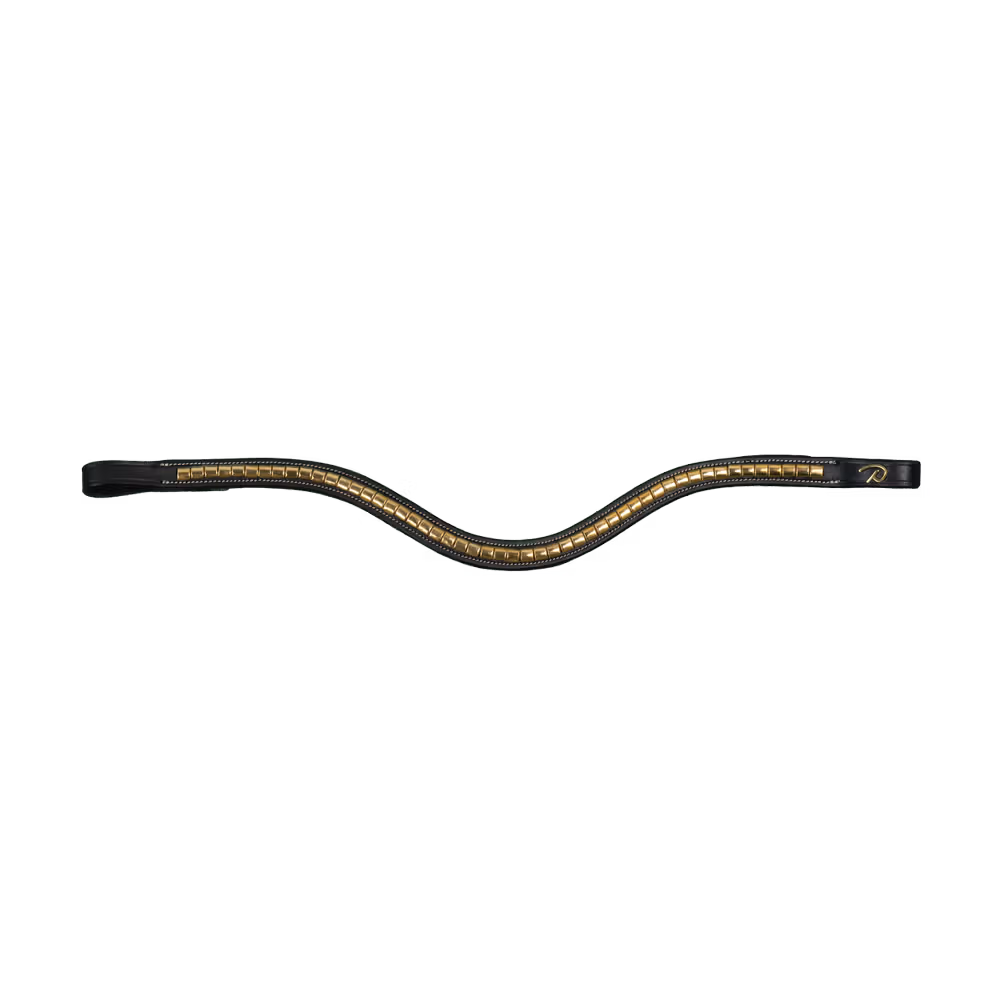Brass Clincher V-Shaped Browband