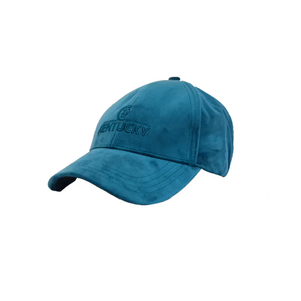Baseball cap velvet Mustard