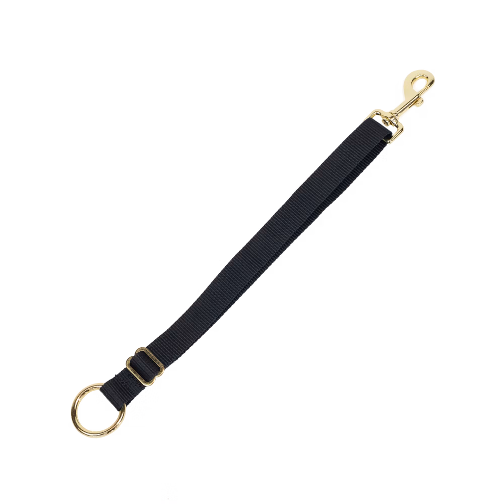 Nylon holder black hook & ring long