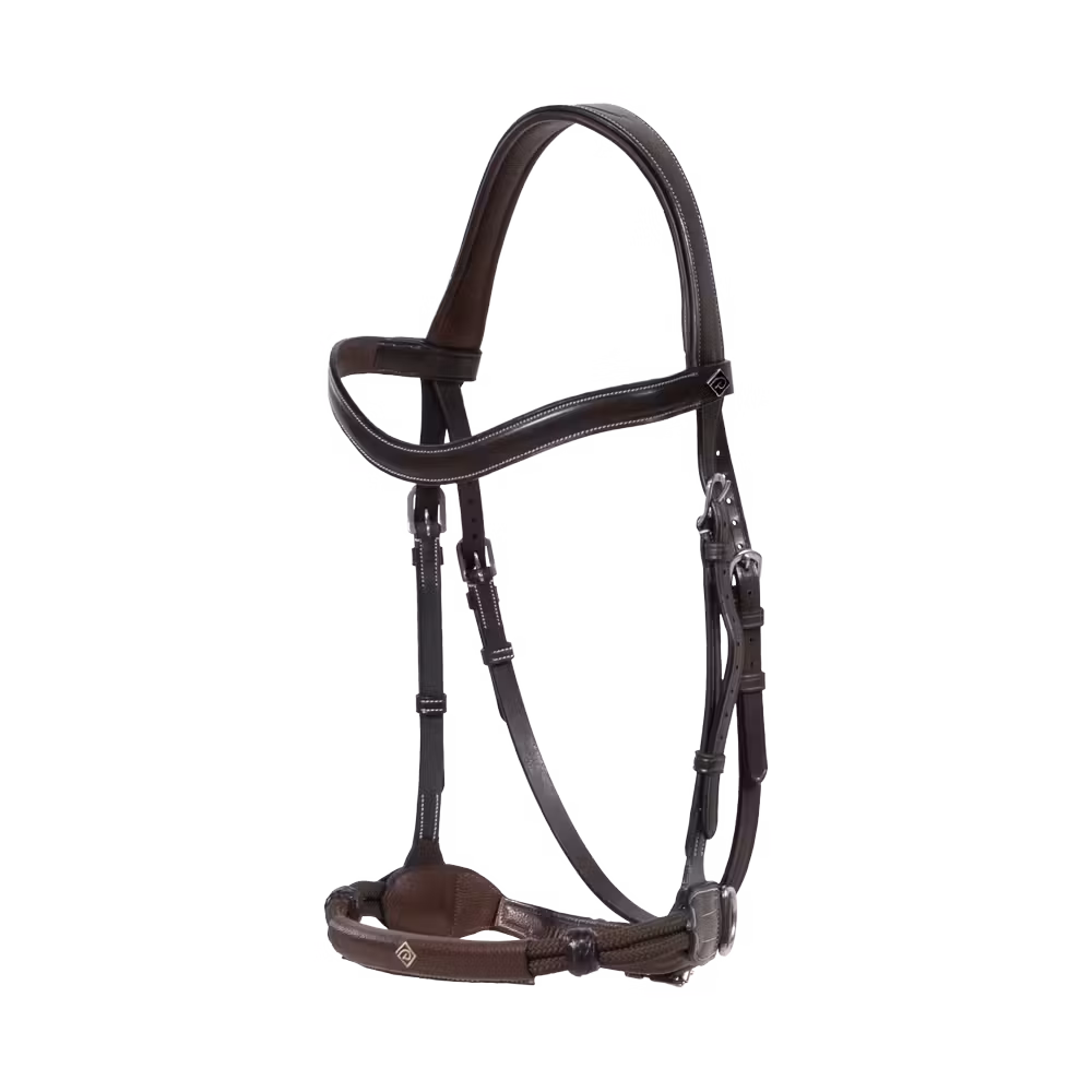Dyon Bitless Bridle Brown Full WBD