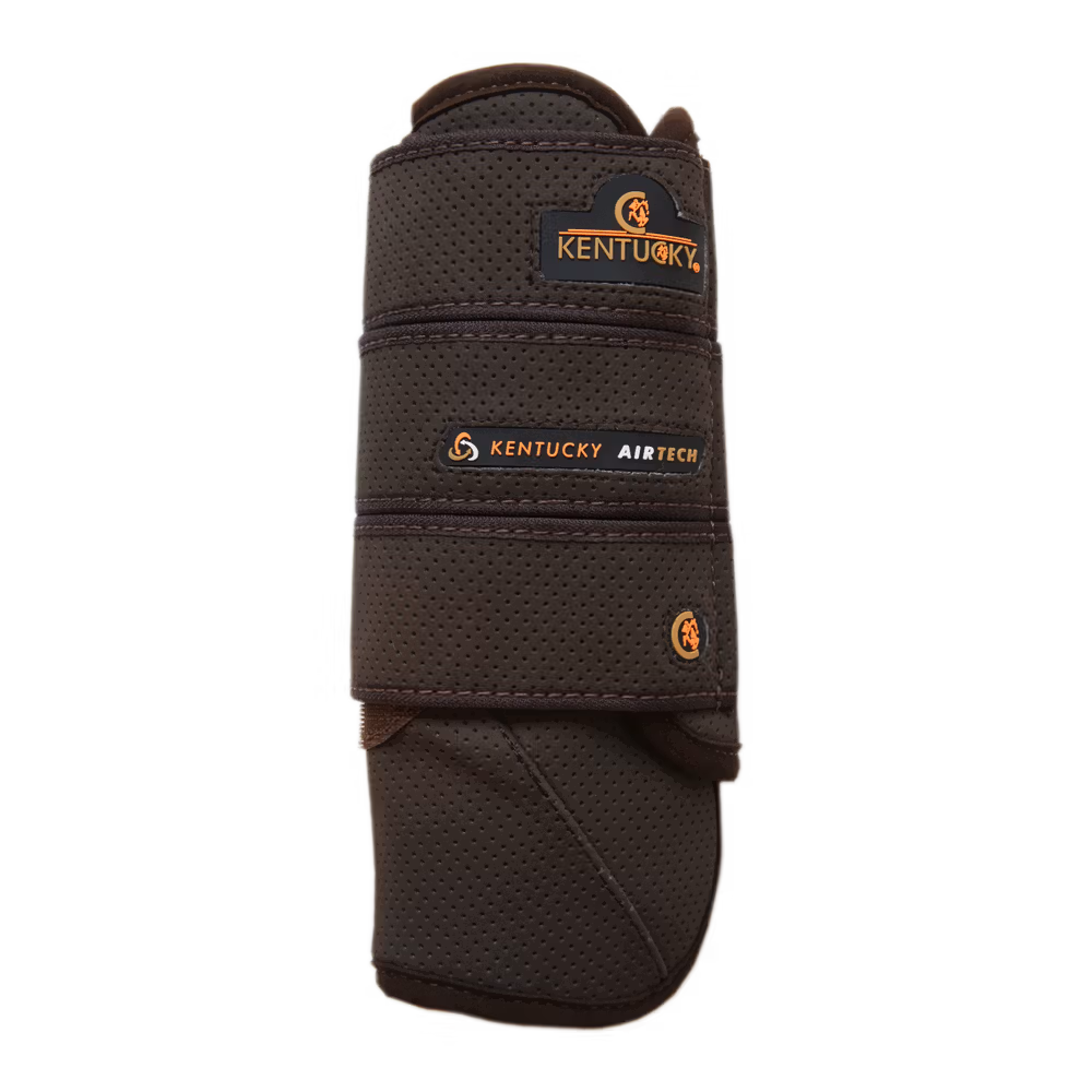 Eventing boots Air Tech front brown medium