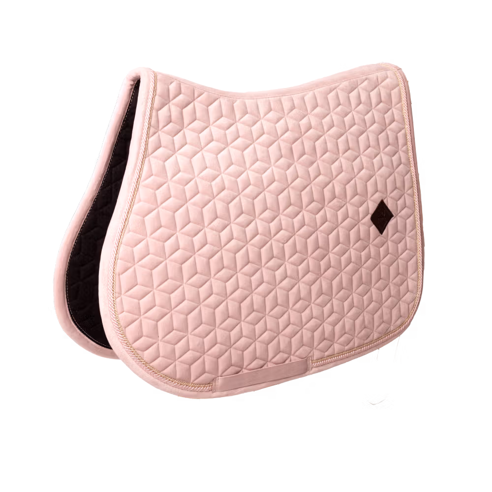 Saddle Pad velvet jumping dark green pony