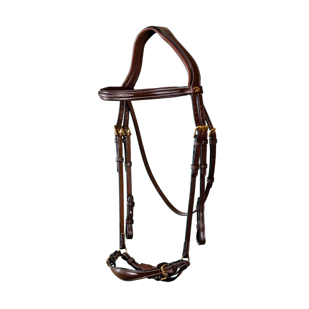 Adjustable Drop Noseband Bridle