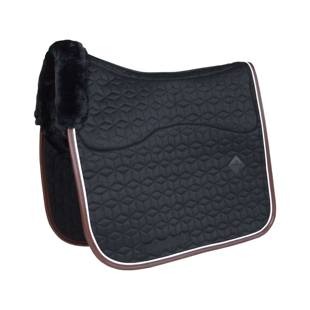 Skin Friendly Saddle Pad dressage black