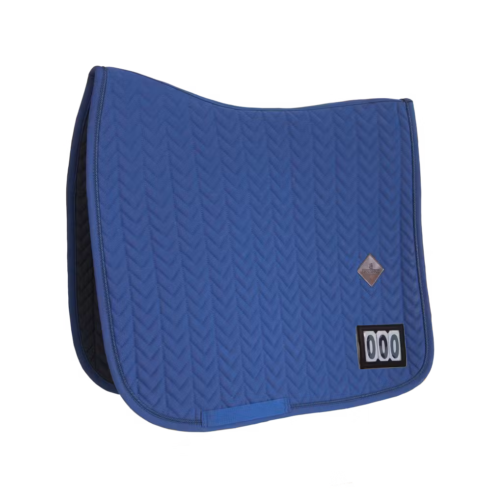 Saddle Pad fishbone competiton dressage white