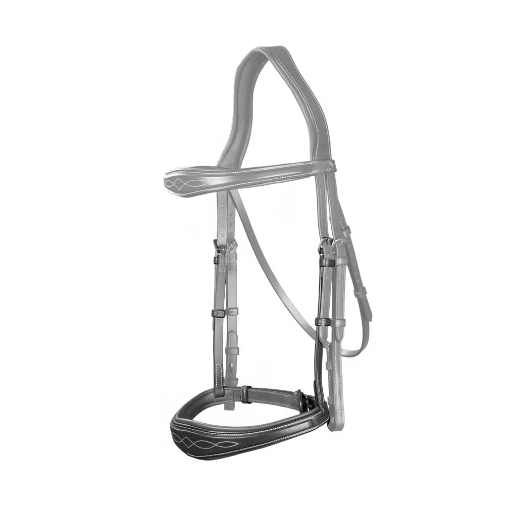 Anatomic Noseband Without Flash