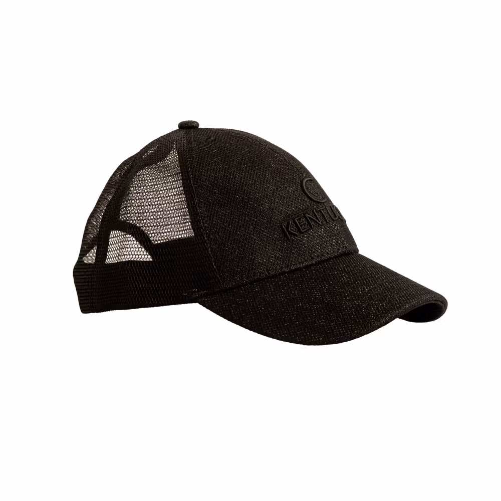 Trucker cap glitter black