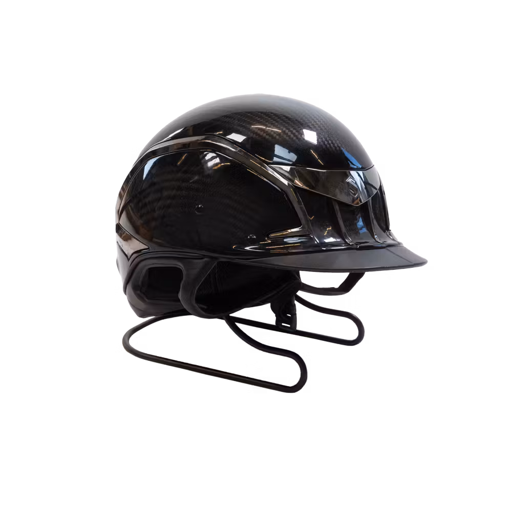 Helmet holder steel black