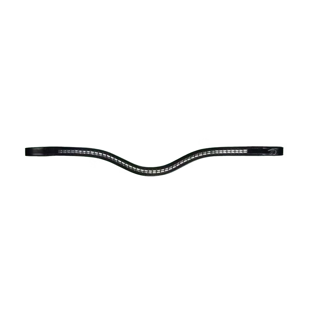 Silver Clincher V-Shaped Browband