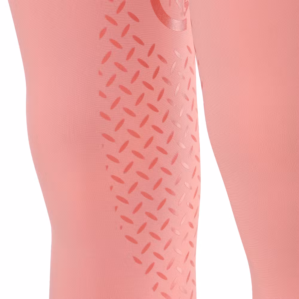 Miami kids girl riding leggings knee grip old rose size 130