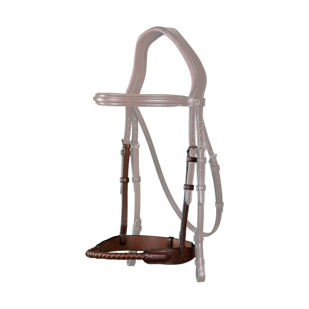 Leather Covered Rope Noseband