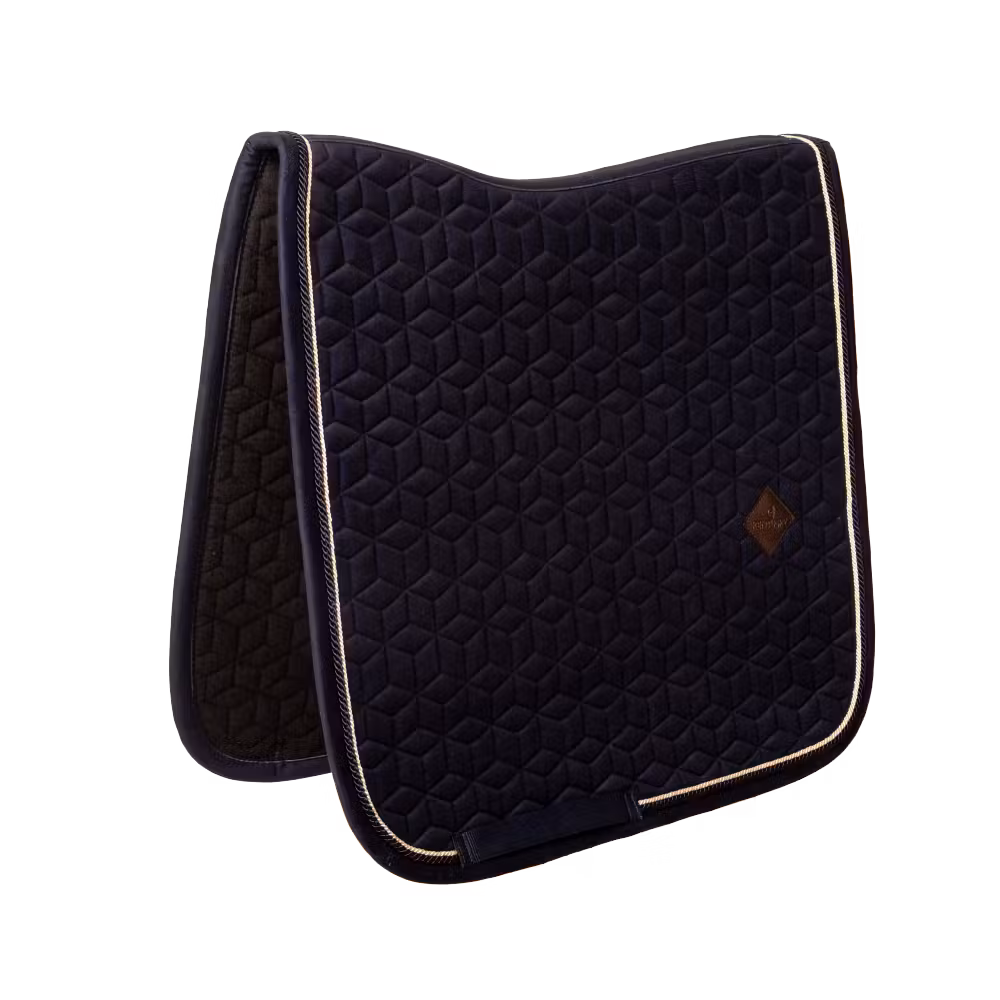 Saddle Pad velvet dressage old rose