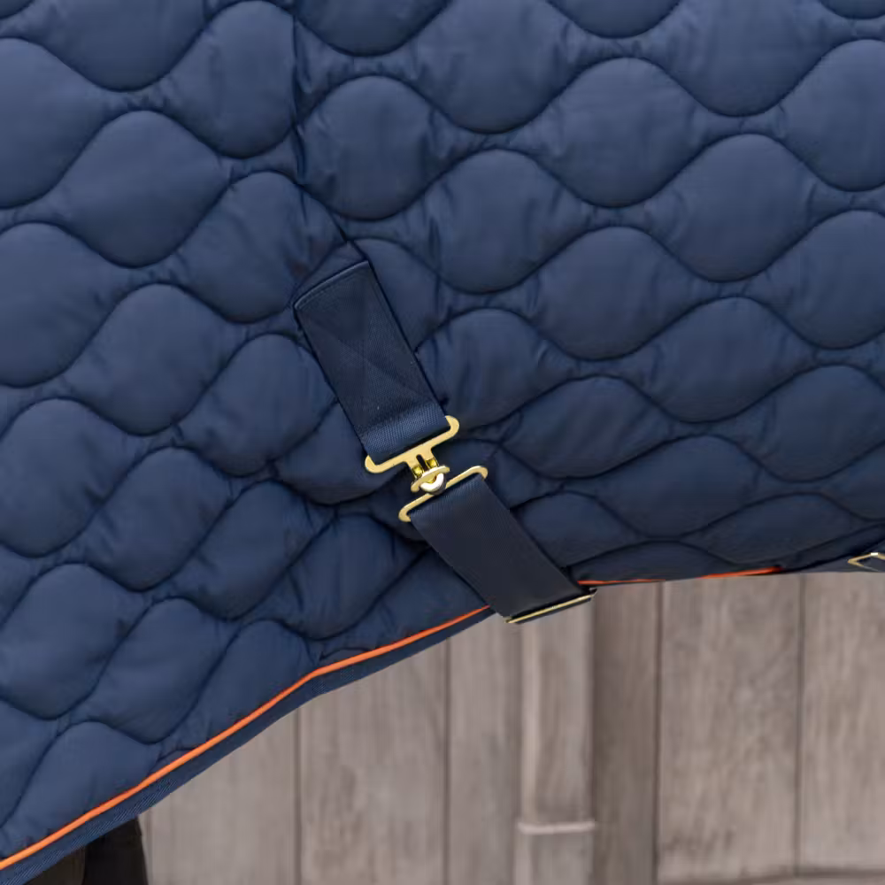 Stable rug wave navy 160g 125-5'9