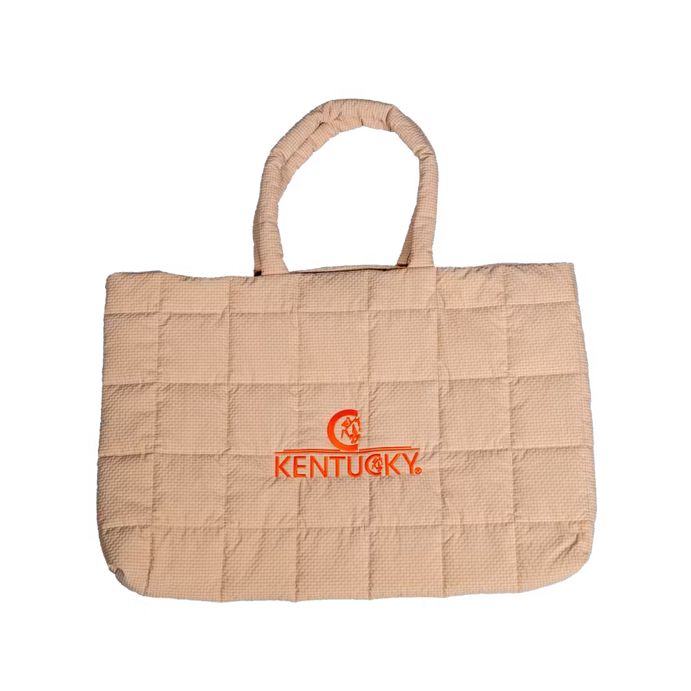 Padded bag beige Kentucky logo