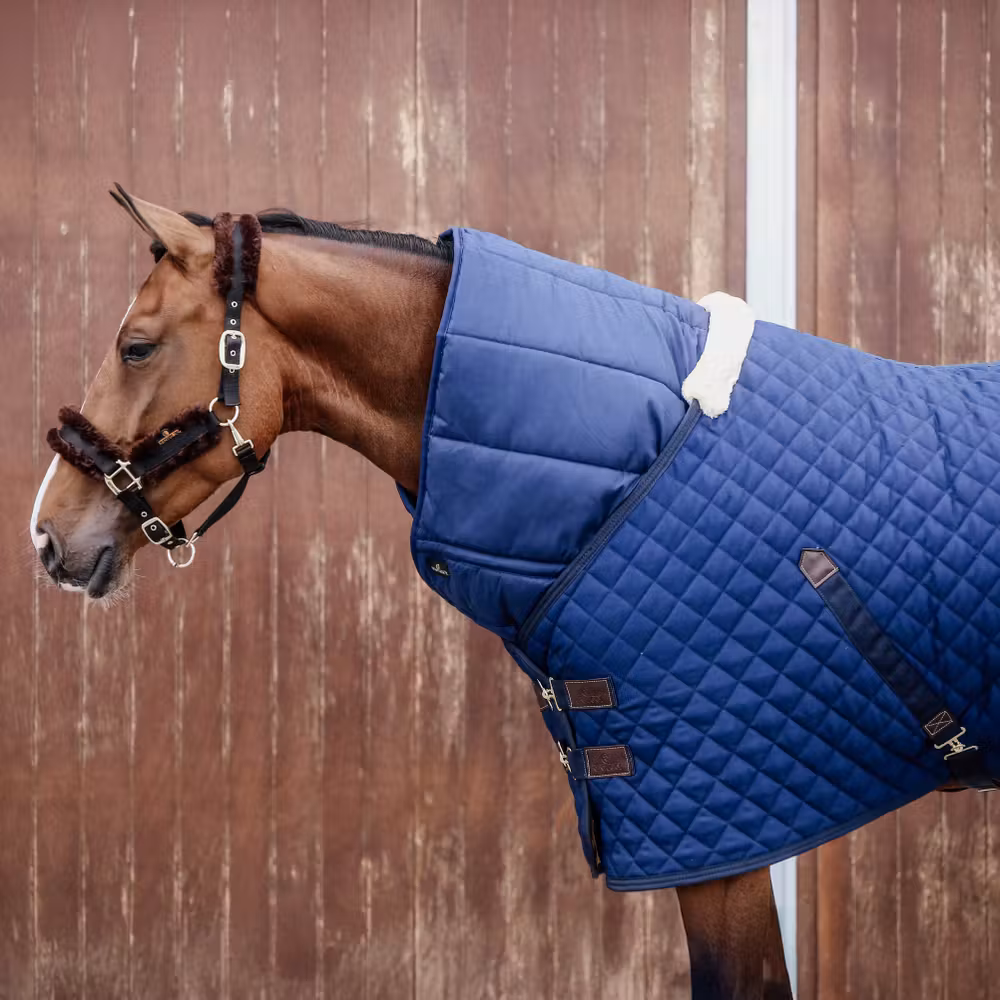 Horse Duvet Navy 300 gram