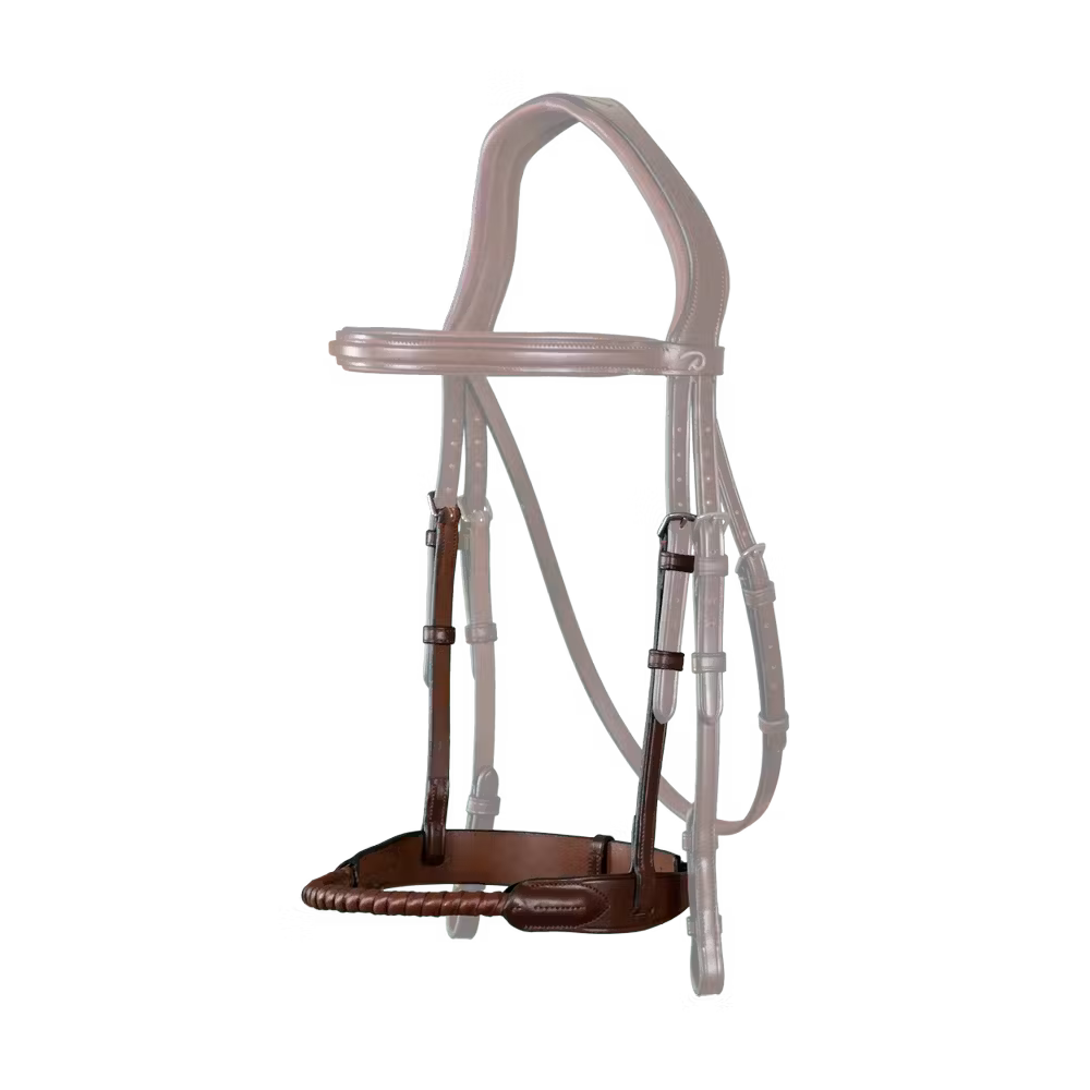 Leather Covered Rope Noseband